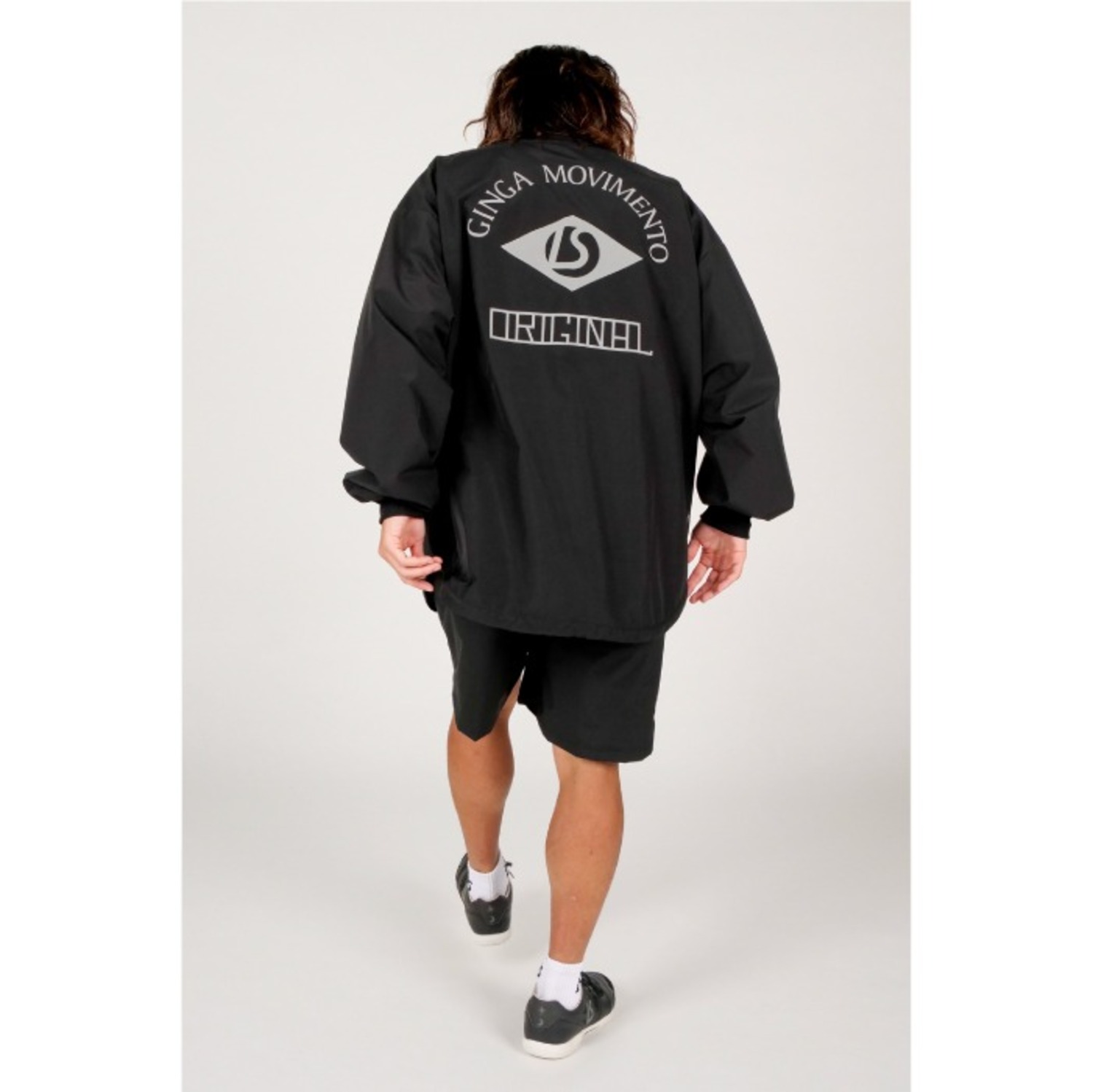 LUZeSOMBRA/ルースイソンブラ] STRETCH TAFTA TOO BIG CREW TOP