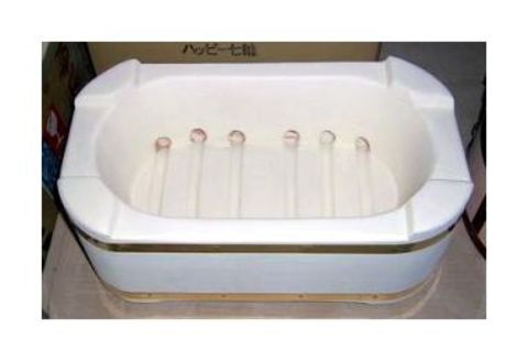 奥能登天然珪藻土 丸和工業 切り出し七輪 大判七輪21（真鍮巻き）/送料