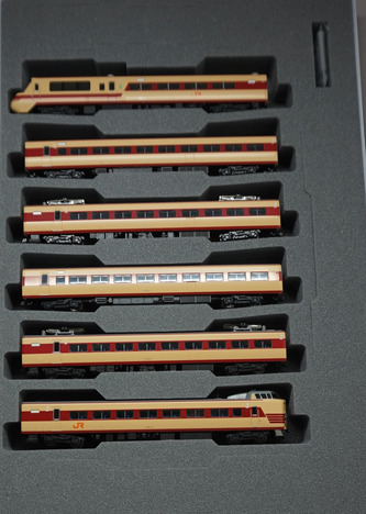 381系 〈パノラマしなの〉6両基本セット 登場時仕様 【パピーランド】