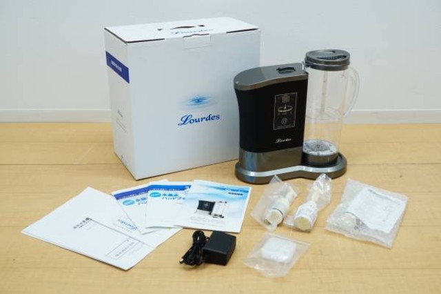ルルド Lourdes水素水生成器 HS-72 カートリッジ付 シャインシルバー