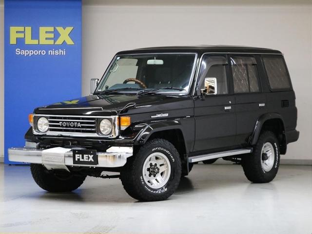 トヨタ ランドクルーザー70 ZX 全塗装ブラック 5速マニュアル