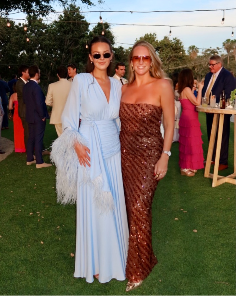 Caramel Sequin Maxi Dress by Camila Coelho - Pickle