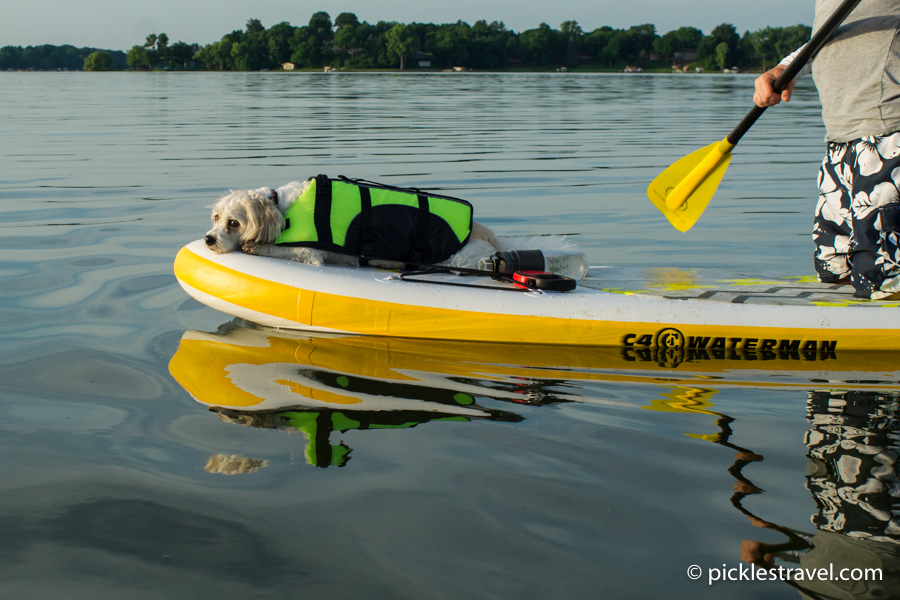 C4 Waterman Inflatable SUP - Paddle Board • Pickles Travel Blog