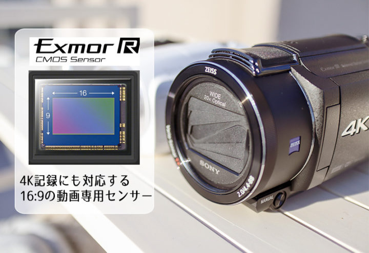 手ブレ補正がスゴい!!ソニー 4Kビデオカメラ FDR-AX60を実写レビュー