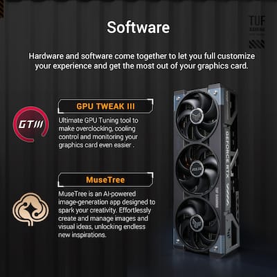 ASUS TUF Gaming NVIDIA GeForce RTX 5090 32GB GDDR7 PCI Express 5.0