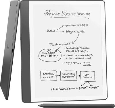 Amazon Kindle Scribe (16GB) 2024 Tungsten B0CZ9VFQ2P - Best Buy