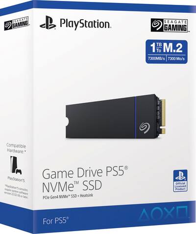 Seagate Game Drive NVMe 1TB Internal SSD PCIe Gen 4 x4 with