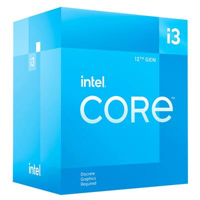 Intel Core i3 12100F 12th Generation 4 Core 8 Thread 3.3 to 4.3