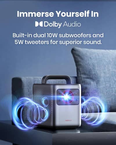 Nebula Cosmos Laser 4K Projector Gray D2350 - Best Buy