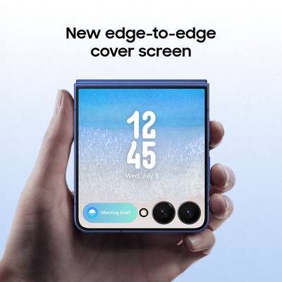 Samsung Galaxy Z Flip7 256GB (Unlocked) Blue Shadow SM-F766UDBAXAA