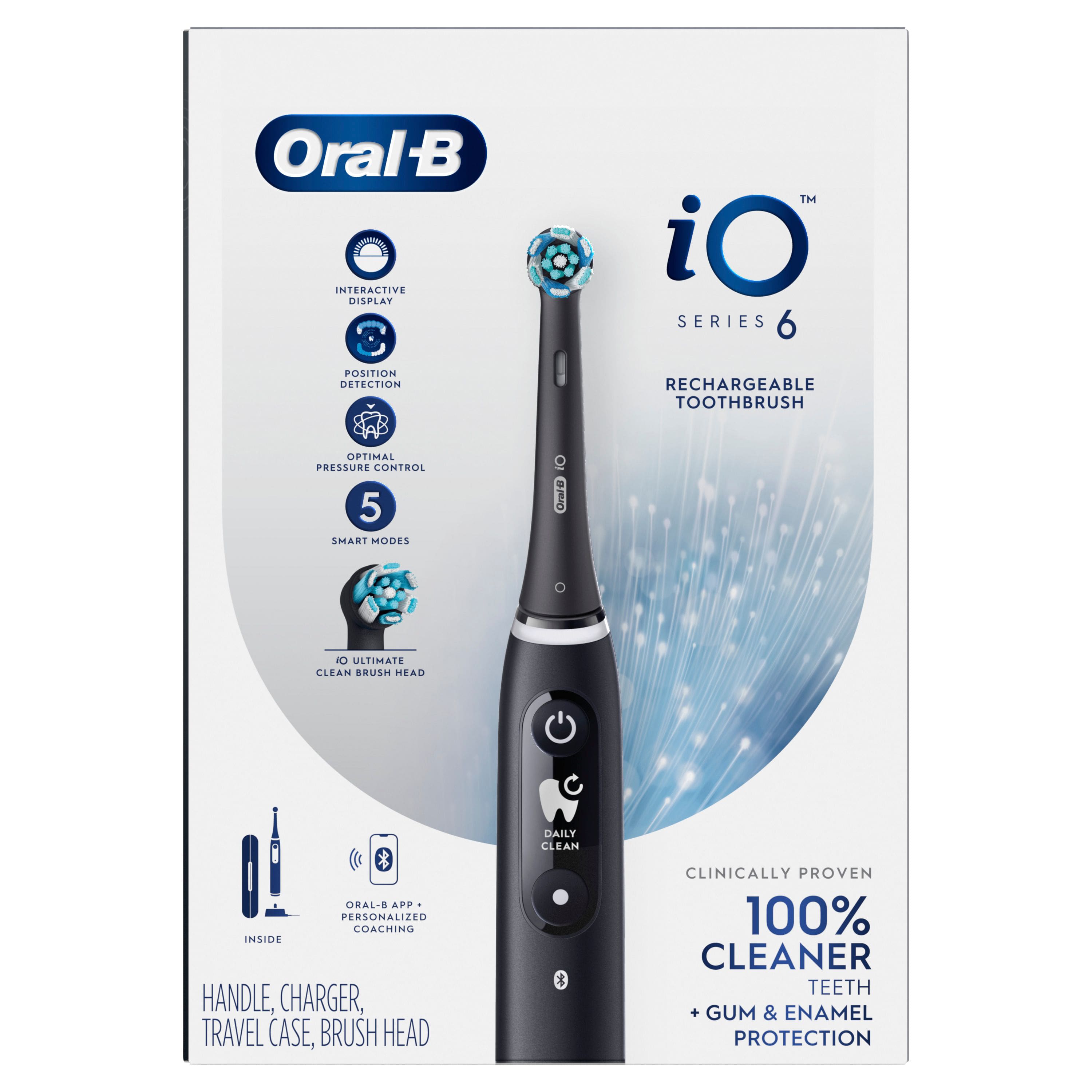 Oral B iO Series 6 Electric Toothbrush with Replacement Brush Head