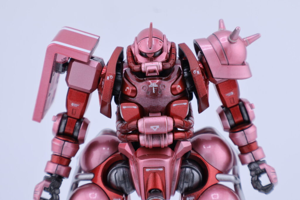 HG シャア専用ザク（GQ)完成品レビュー | ぽんのガンプラ工場