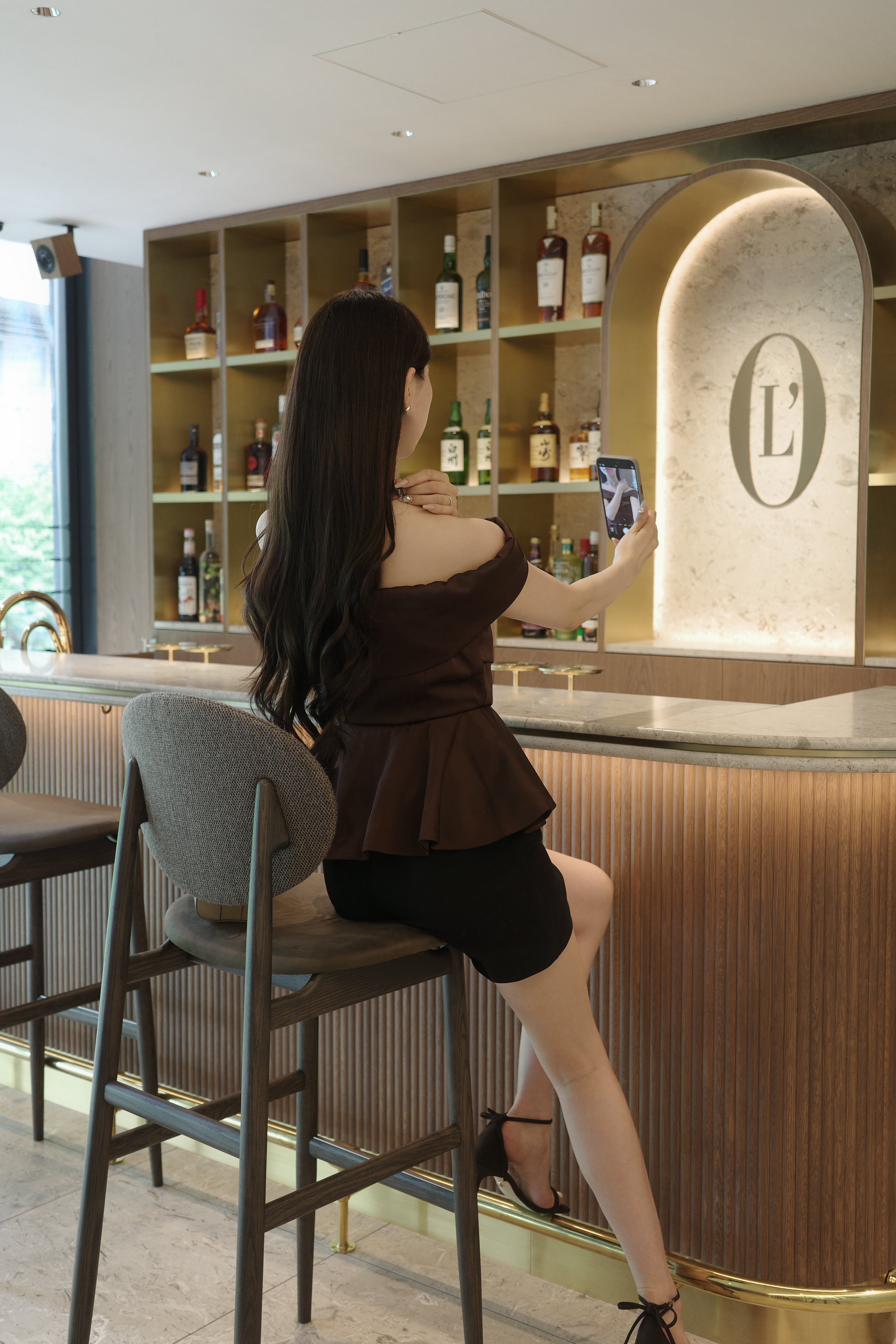 ロマンティックサテンぺプラムトップス – poláura OFFICIAL ONLINE STORE