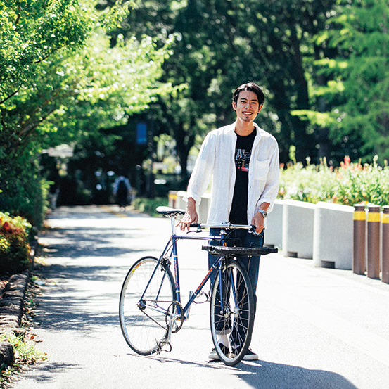 ブリヂストン〉の競輪用フレームで、ピストバイクデビュー。 | POPEYE