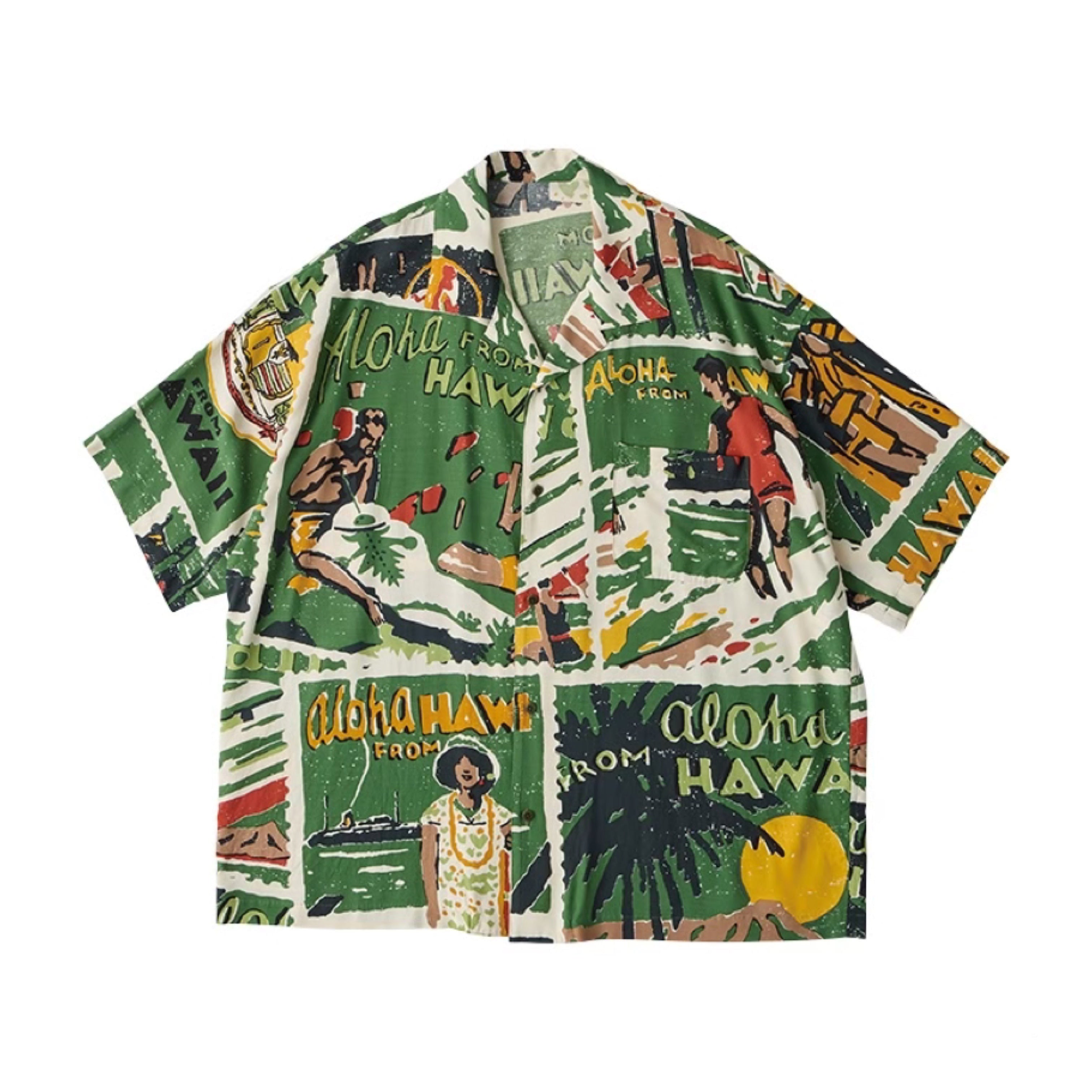 HAWAIIAN OUTDOOR ALOHA SHIRT – PORTER CLASSIC KYOTO
