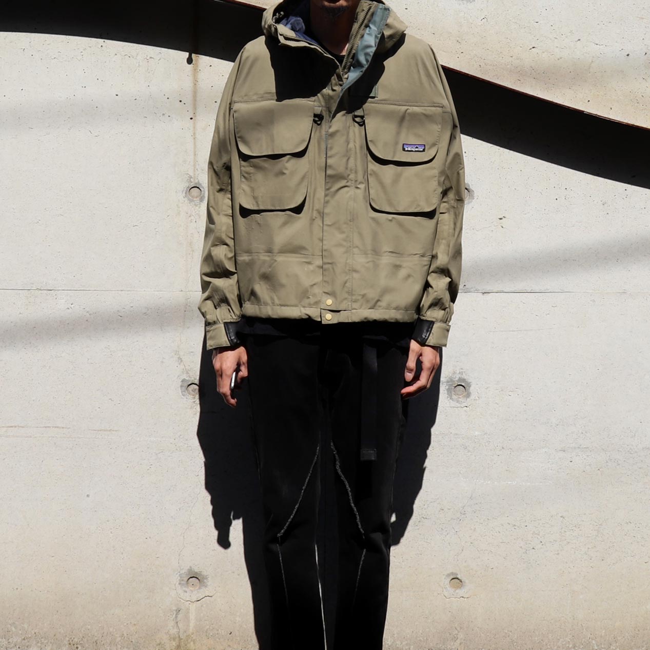 POST JUNK / 00's PATAGONIA カーキ SSTジャケット [S]