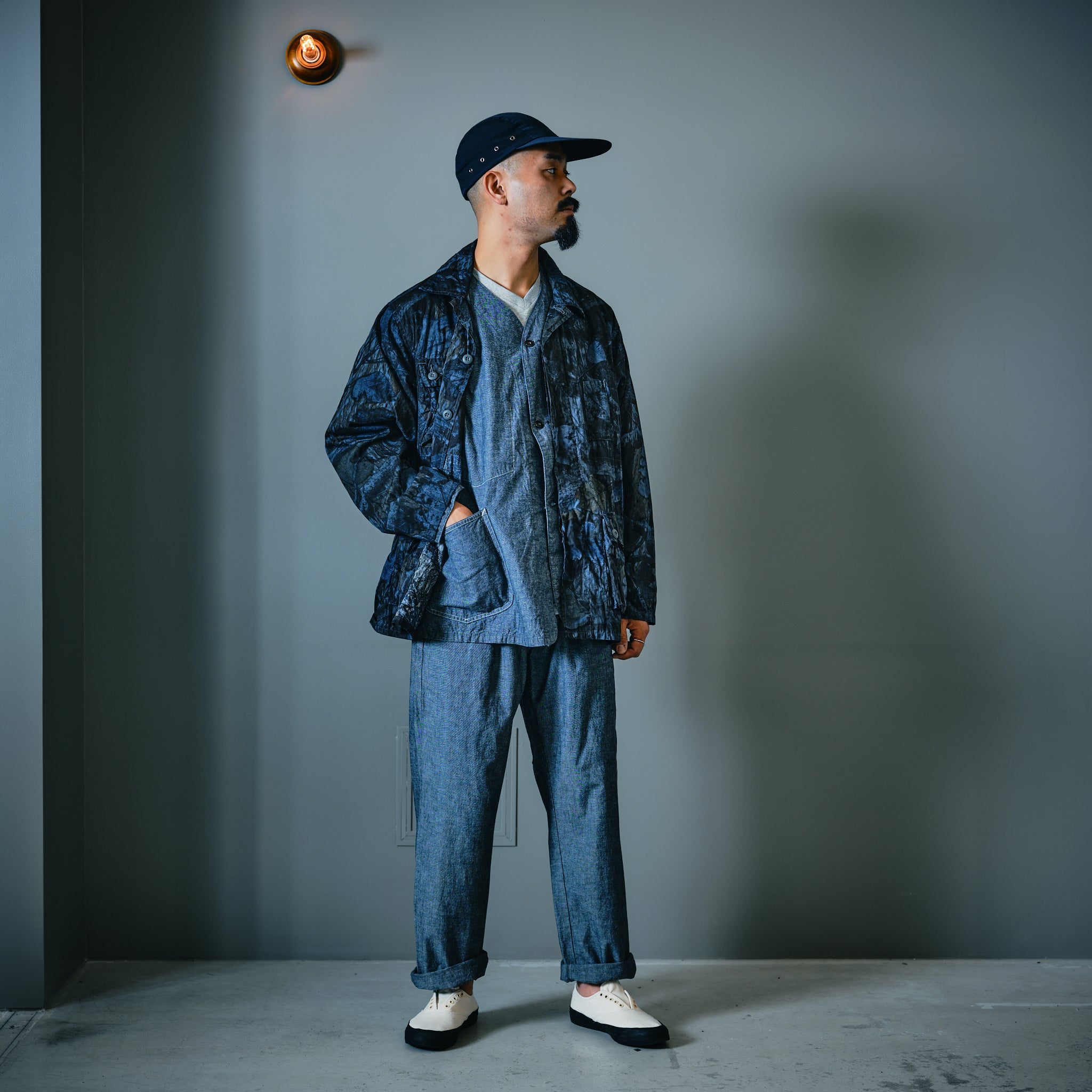 1123R2-FC2 BDU-R2 : forest camo blue jungle