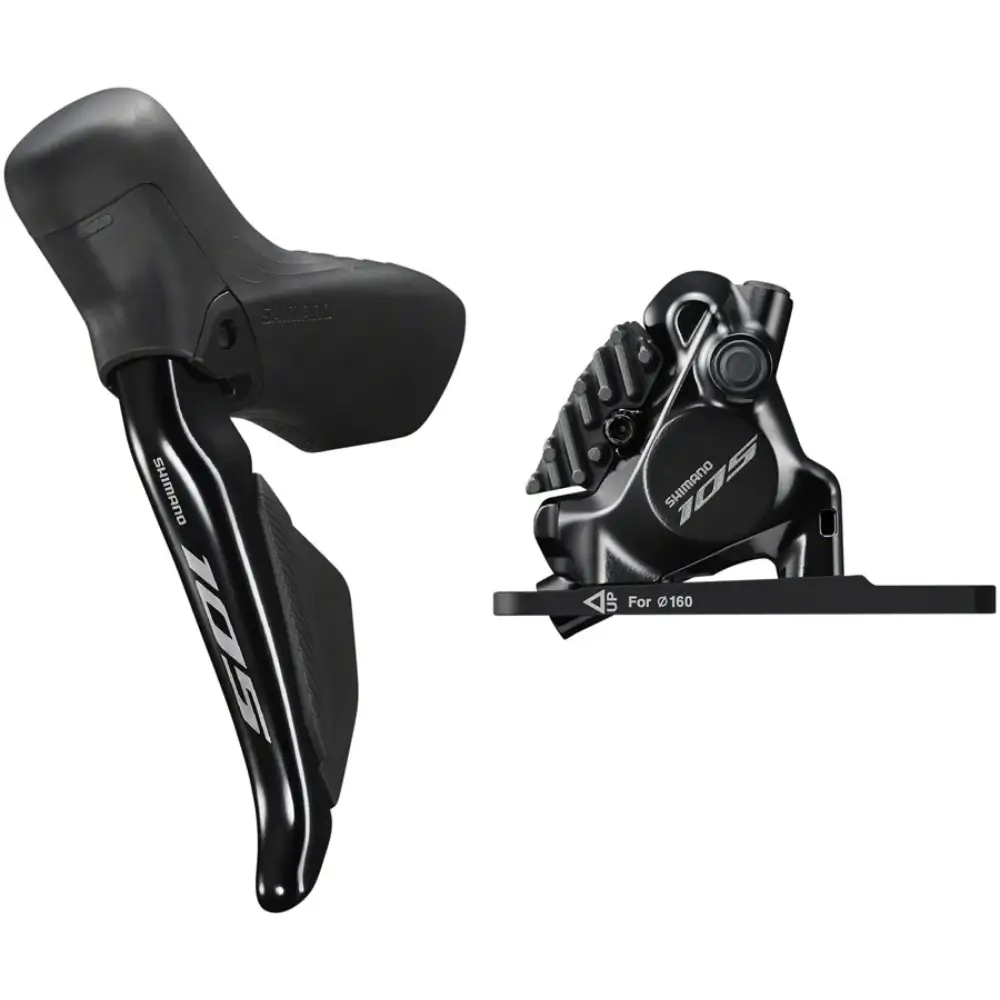 Shimano 105 ST-R7170 Shift-Brake Levers with Calipers. Flat Mount