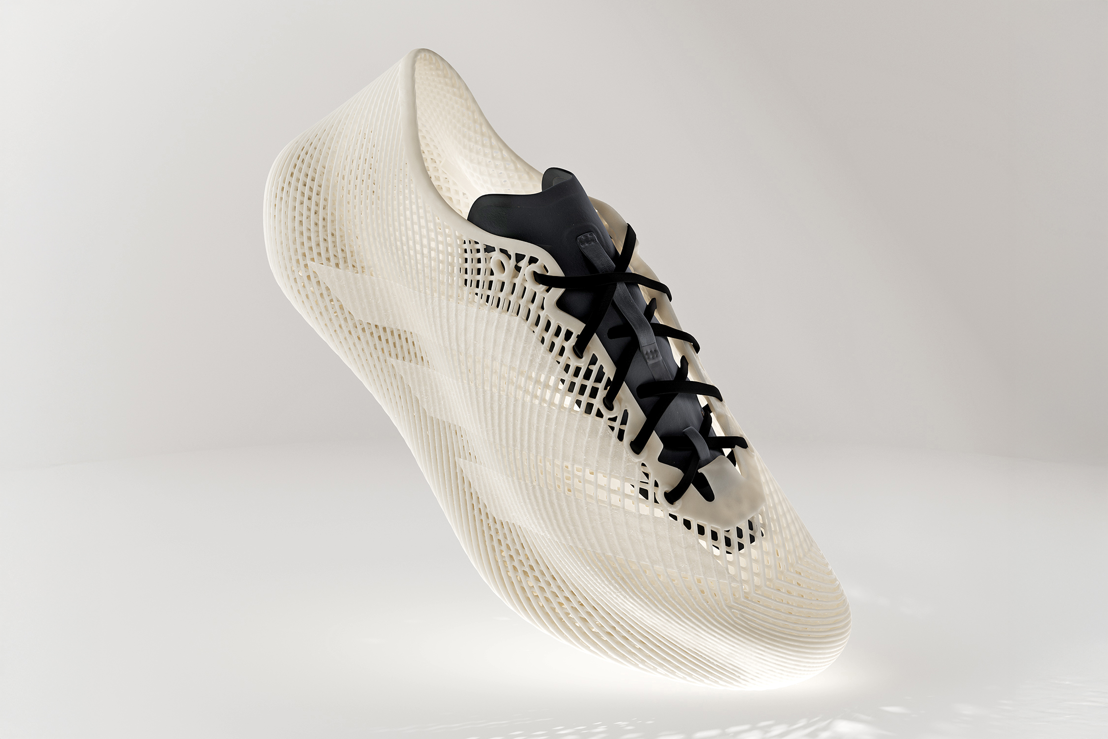 Adidas now offers a laced version of its 3D-printed Climacool