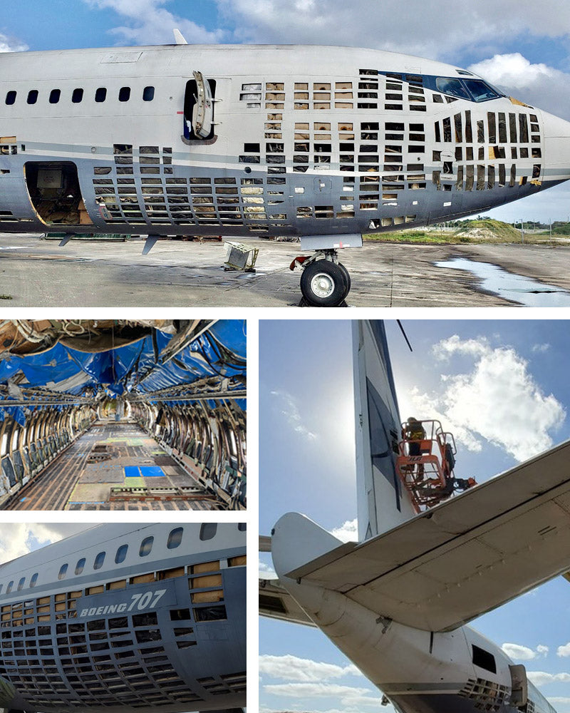 Custom Boeing 707-330 - PLANETAGS TAIL #N88ZL – MotoArt PlaneTags