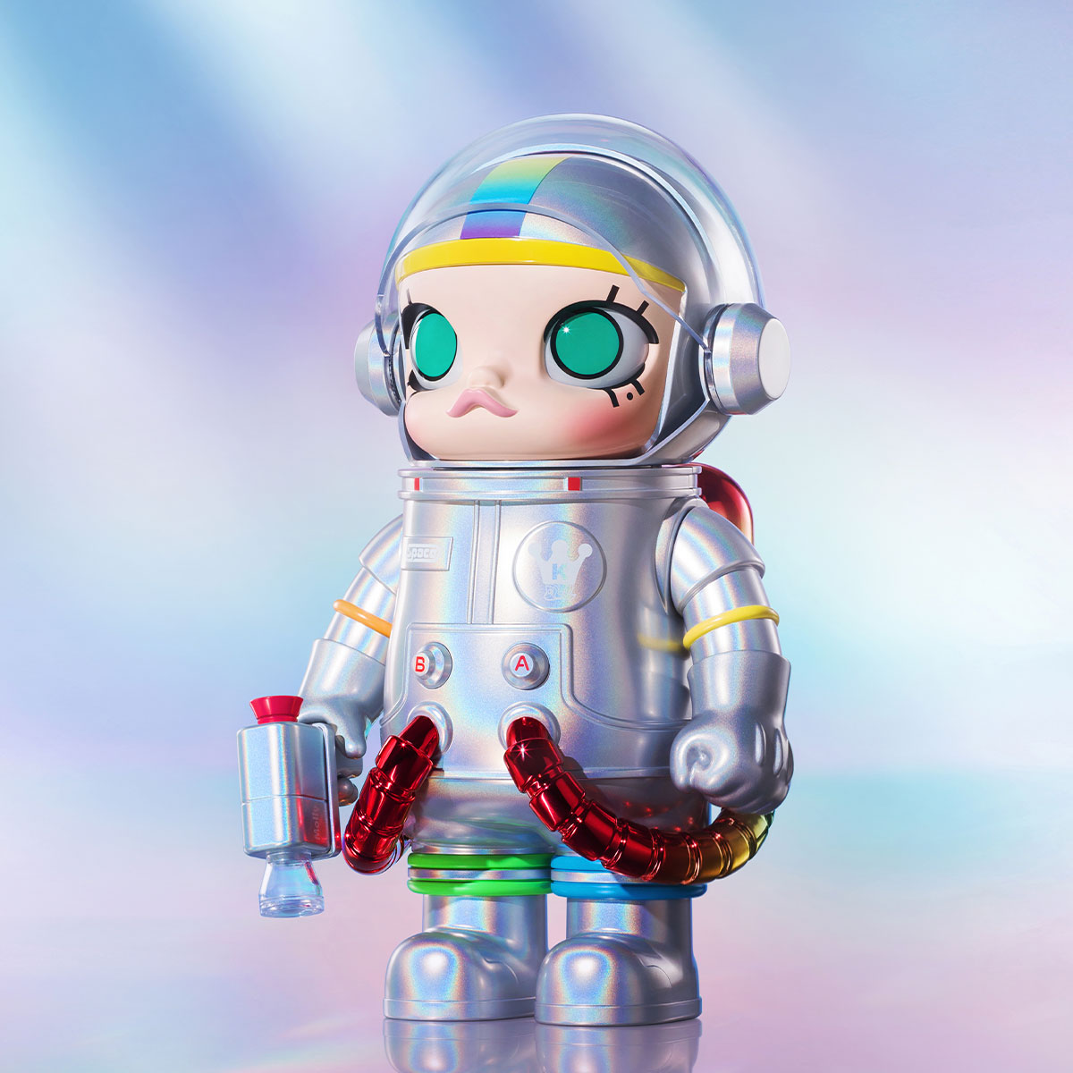 MEGA SPACE MOLLY 400% Rainbow 2.0 - POP MART (Japan)