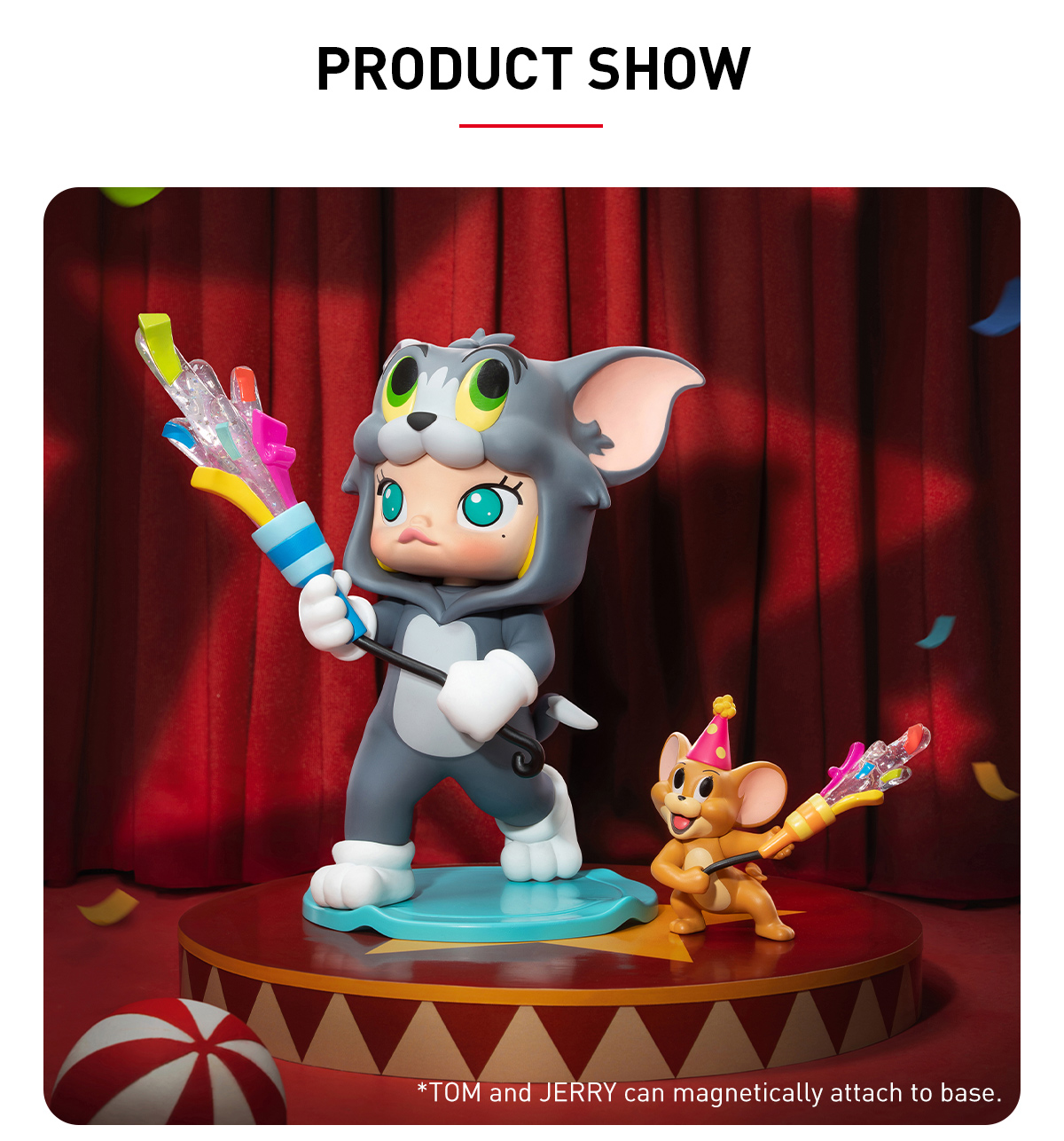 MOLLY × TOM & JERRY Figurine - POP MART (Japan)