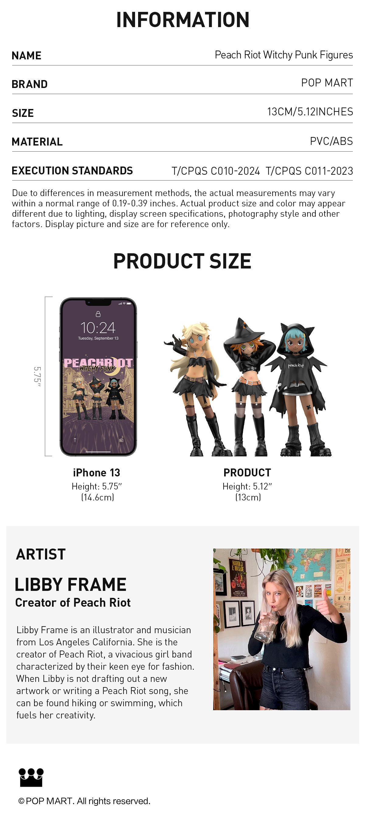 Peach Riot Witchy Punk Figures - POP MART (United States)