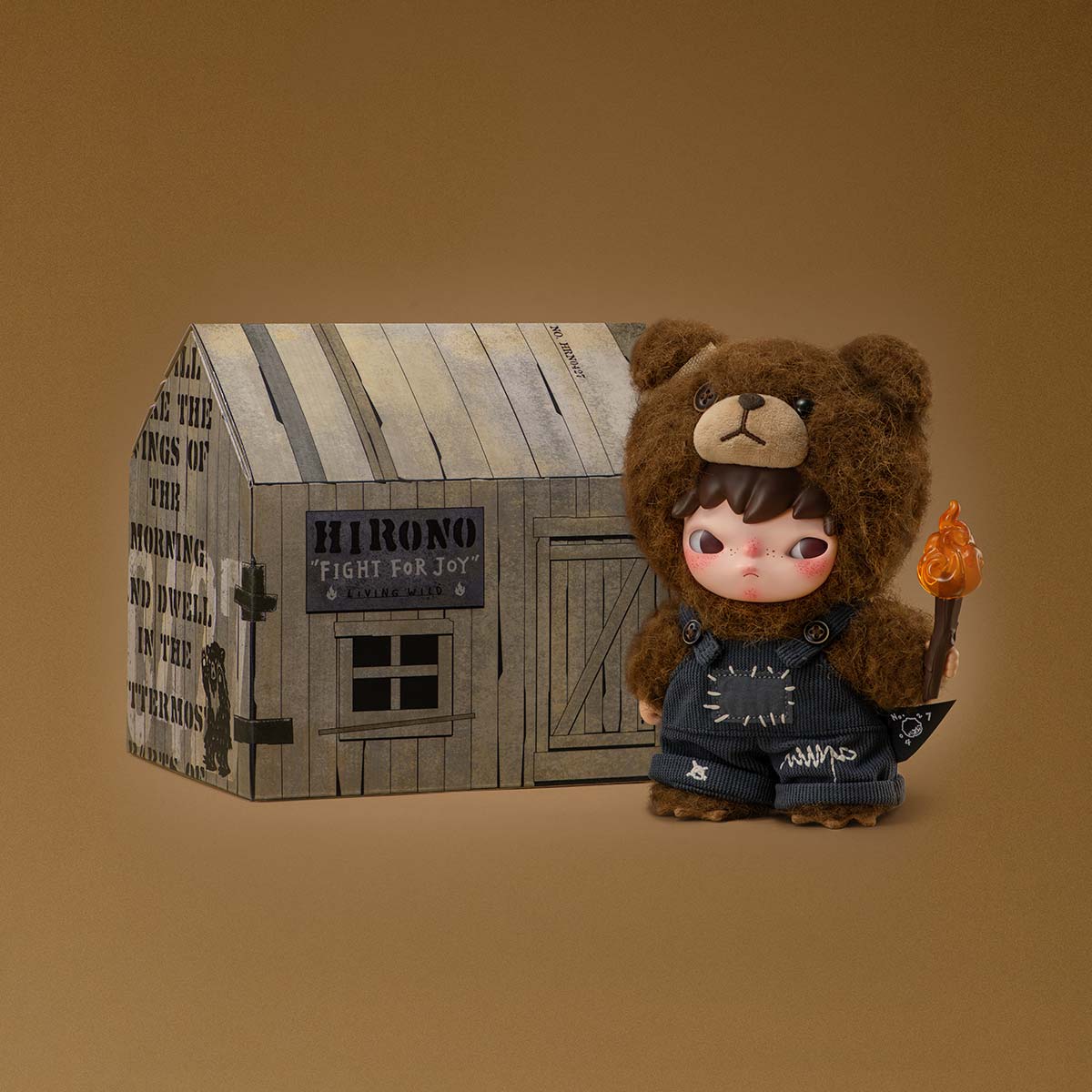 Hirono Living Wild-Fight for Joy Plush Doll - POP MART (United States)