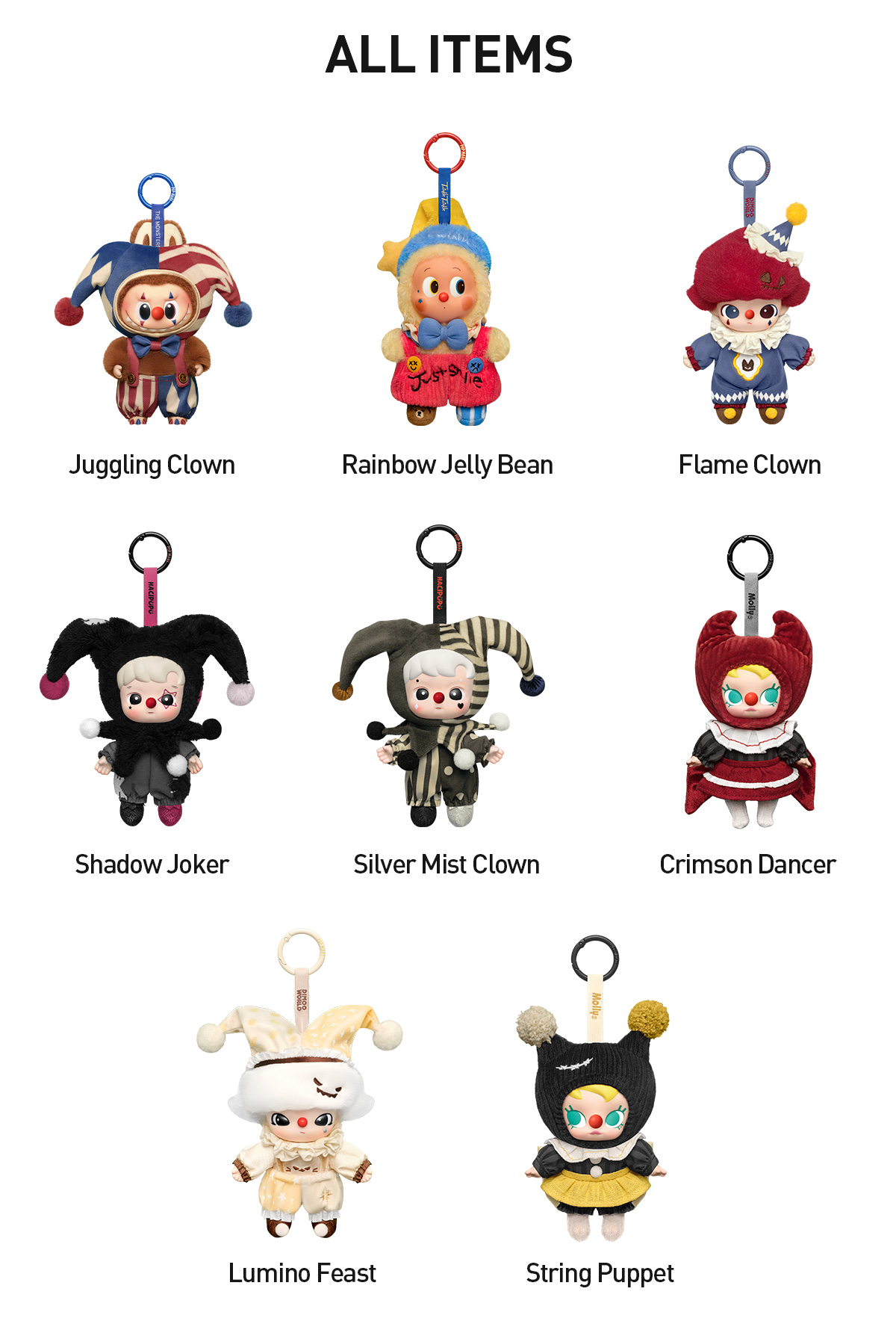 POP NOW:WHY SO SERIOUS Series-Vinyl Plush Pendant Blind Box - POP