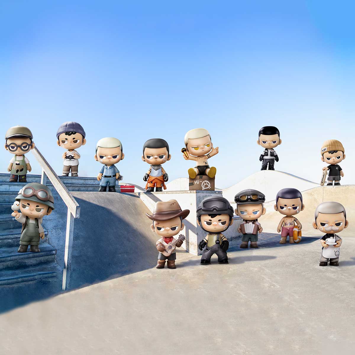 KUBO Walks of Life Series Figures - Blind Box - POP MART (United