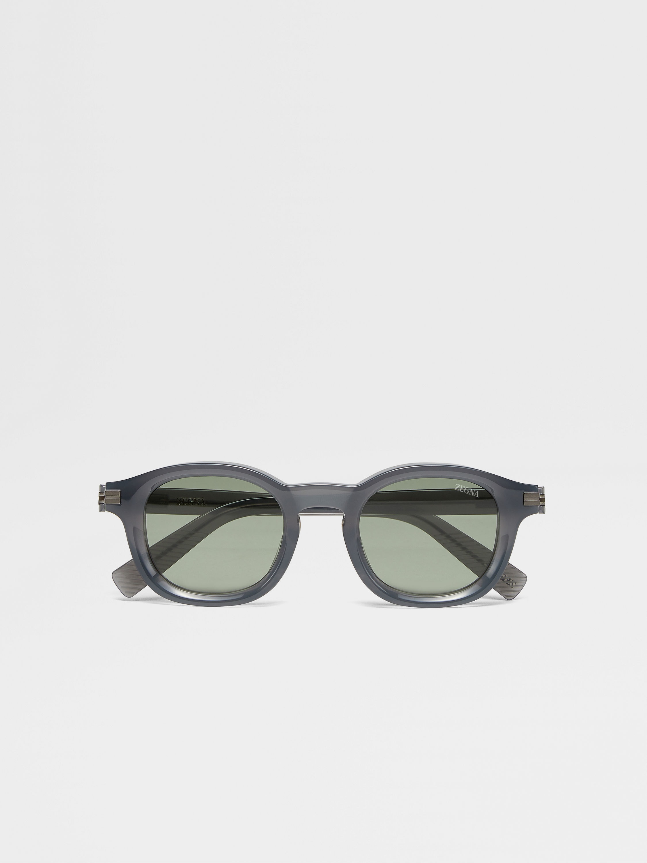 Blue Aurora I Acetate Sunglasses FW25 32165491 | Zegna US
