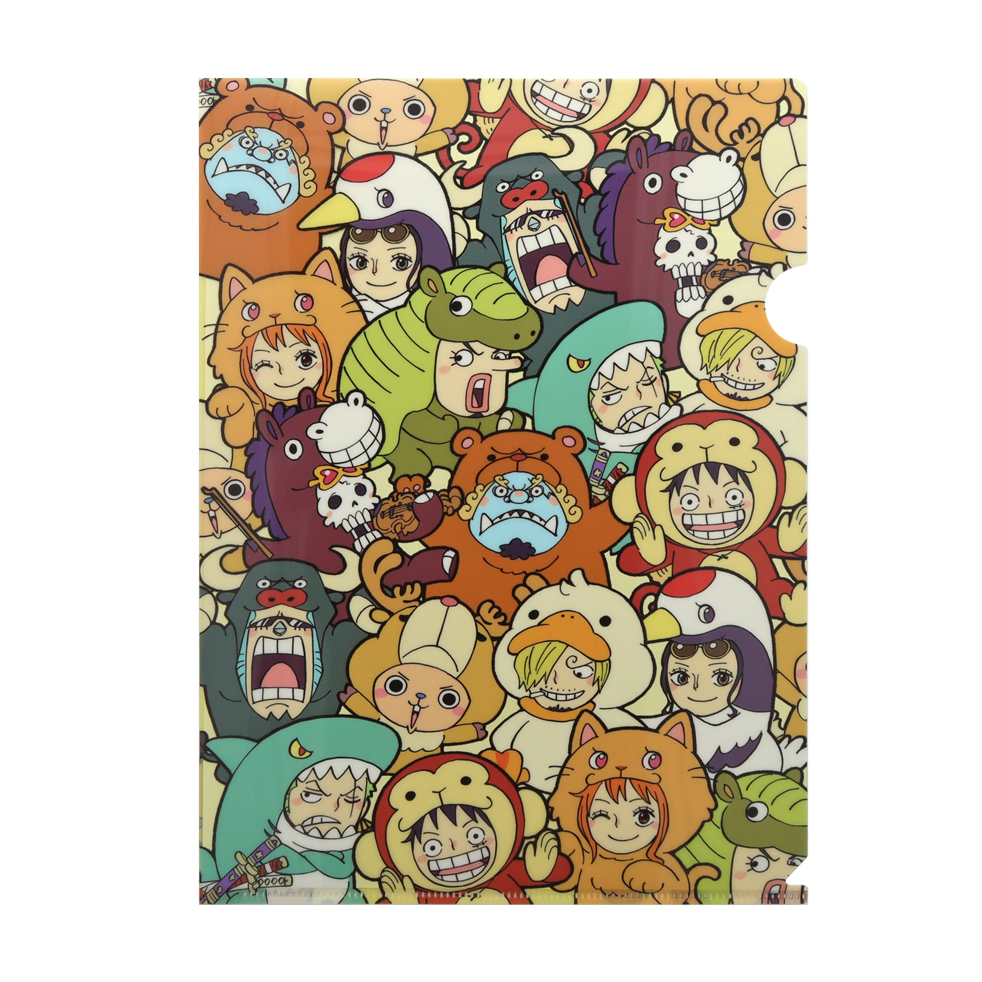 ONE PIECE クリアファイル きぐるみ柄 | ONE PIECE BASE SHOP