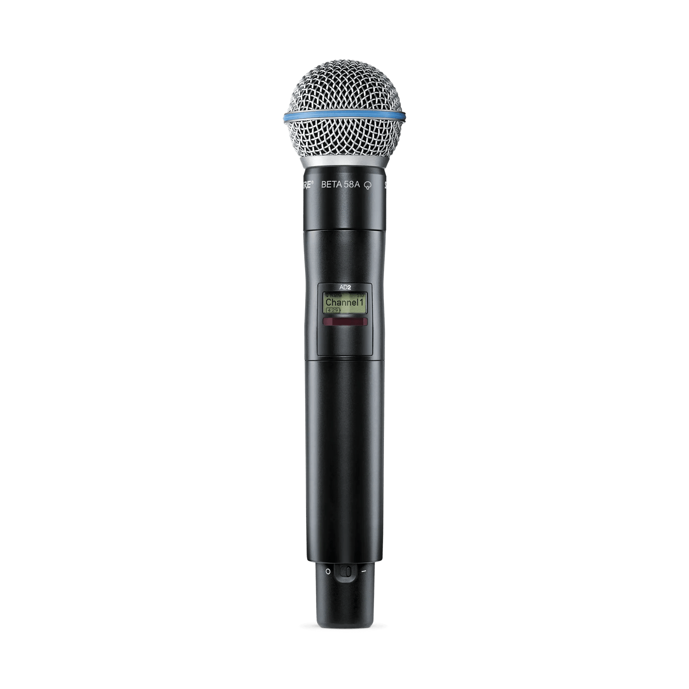 AD2/BETA® 58 - ハンドヘルド型ワイヤレスマイクロホン送信機 - Shure 日本