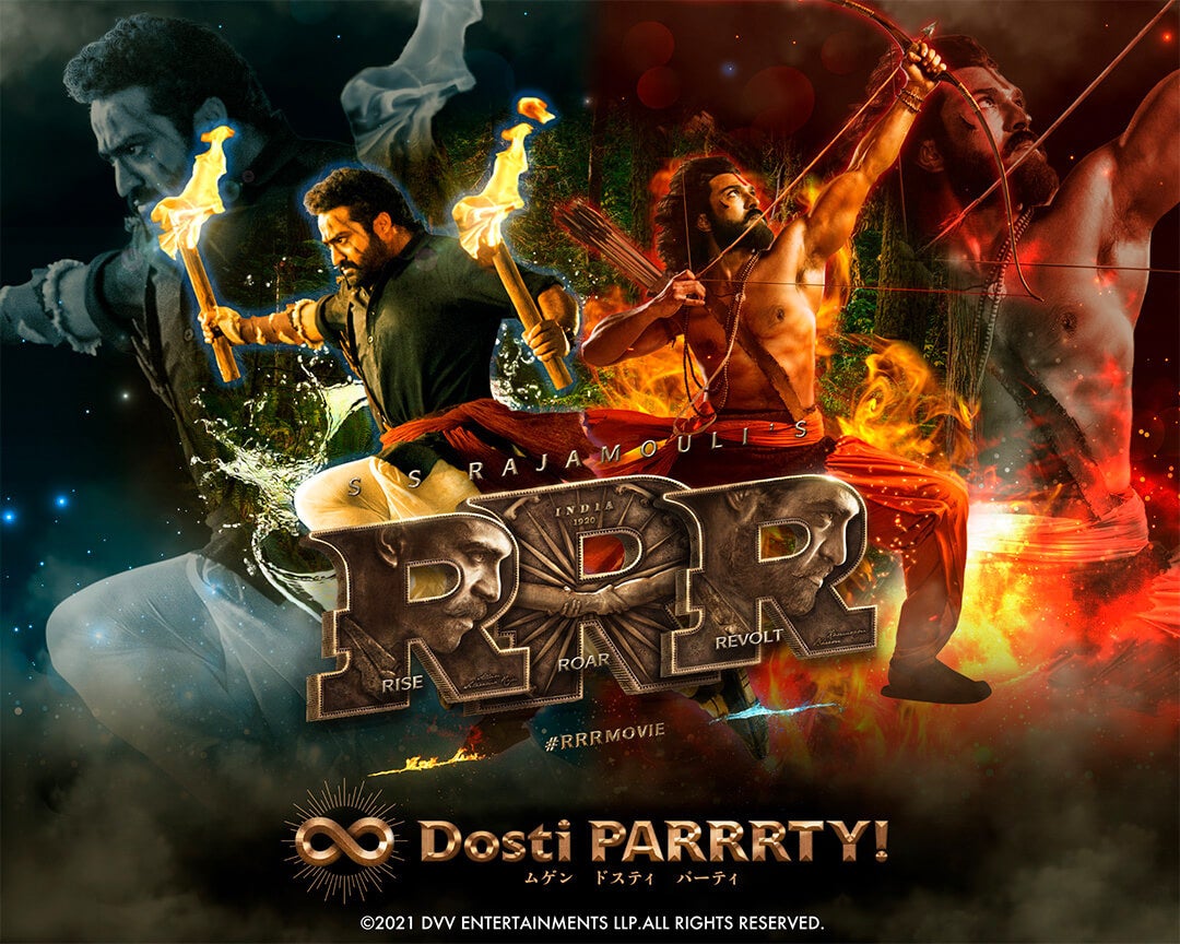 RRR』より、「A・ラーマ・ラージュ」「コムラム・ビーム」がフィギュア