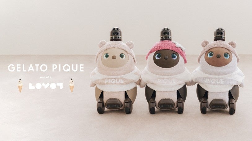 LOVOT』が『gelato pique（ジェラート ピケ）』との第2弾