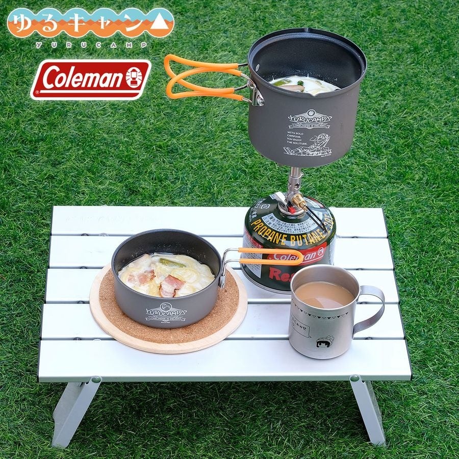 初回生産数即完売の『ゆるキャン△』×Colemanコラボ 「ゆる パック