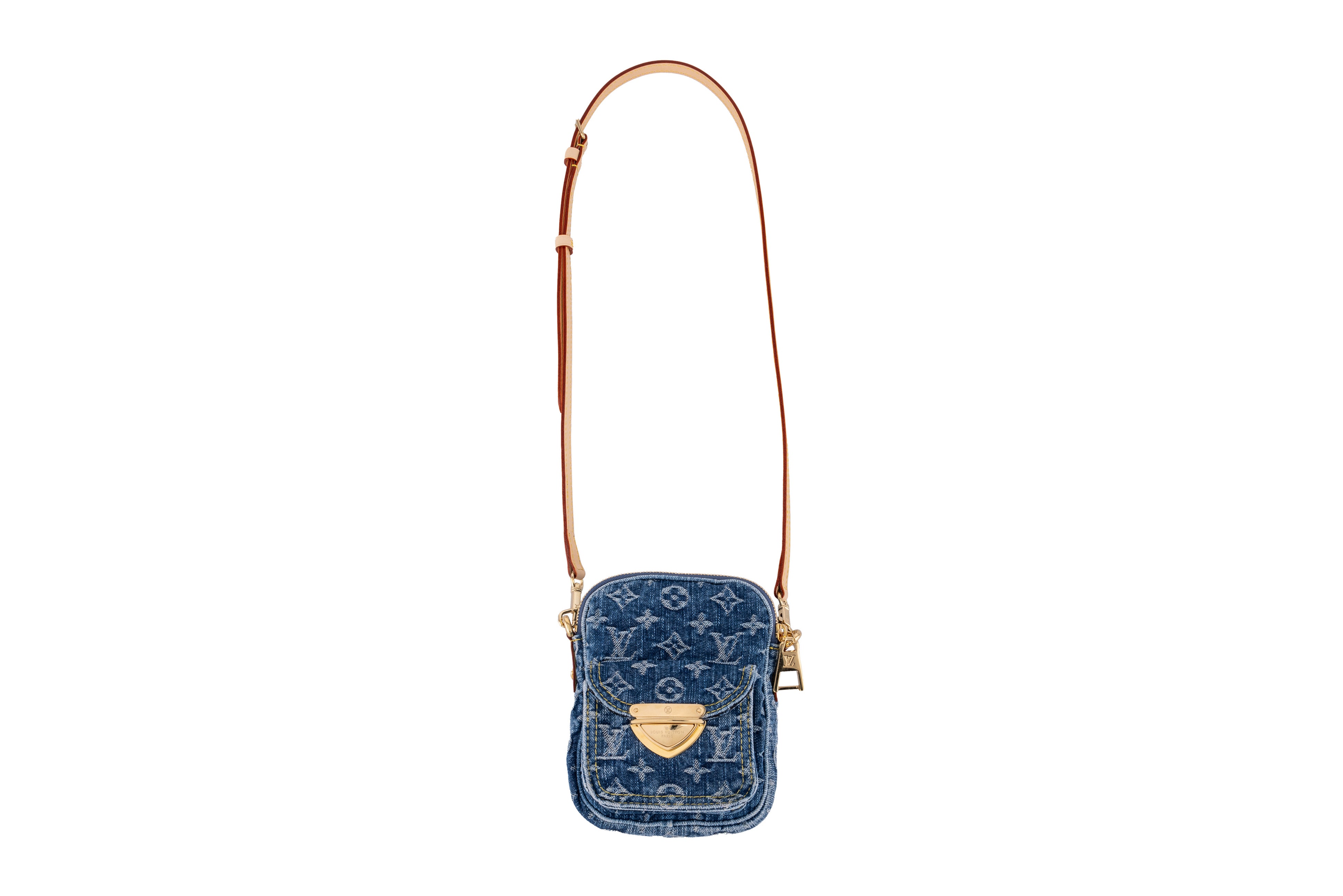 ルイ·ヴィトン】「LV リミックス」より、モノグラム·デニム キャンバス