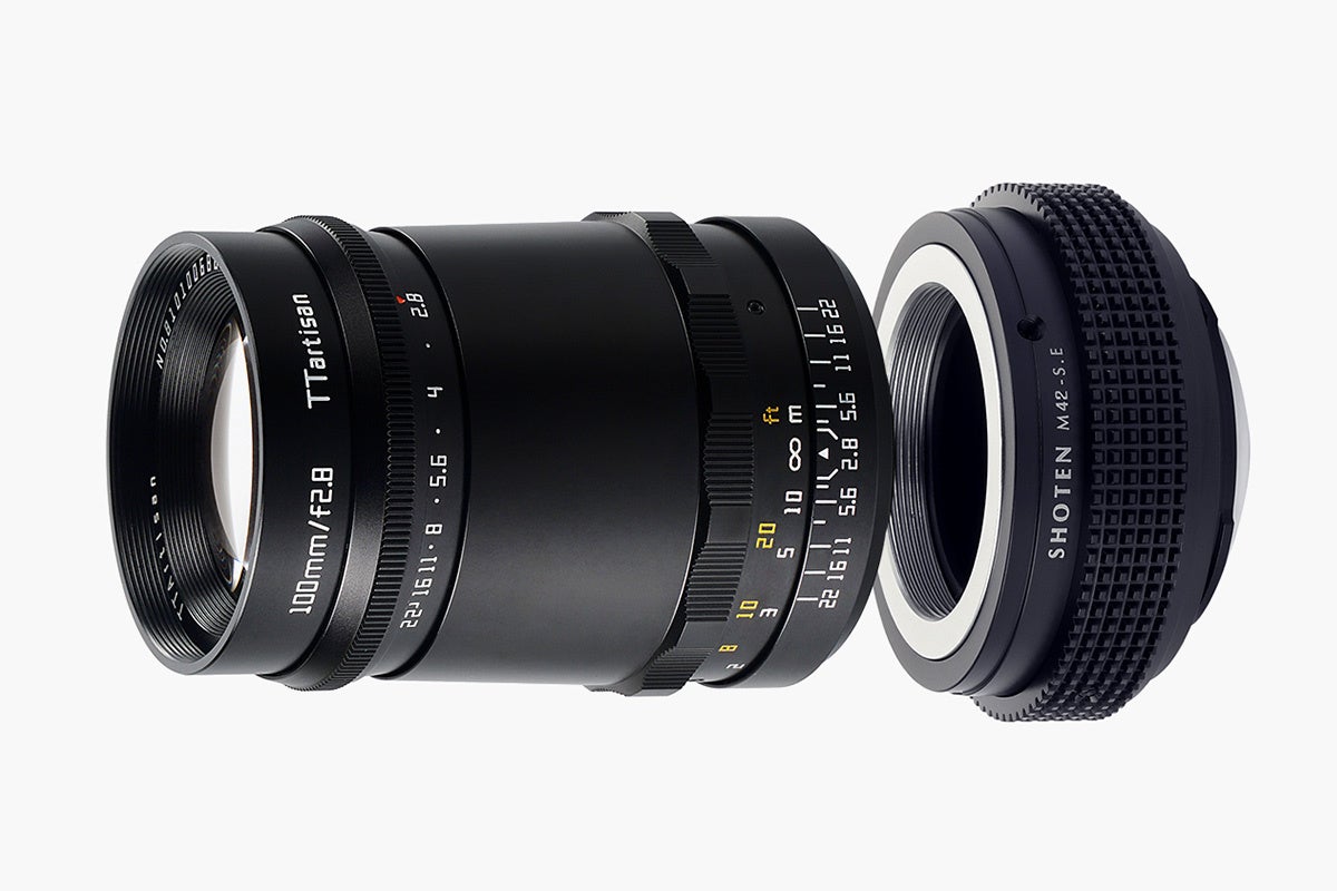 バブルボケ・シャボン玉ボケが写る中望遠レンズ「TTArtisan 100mm f