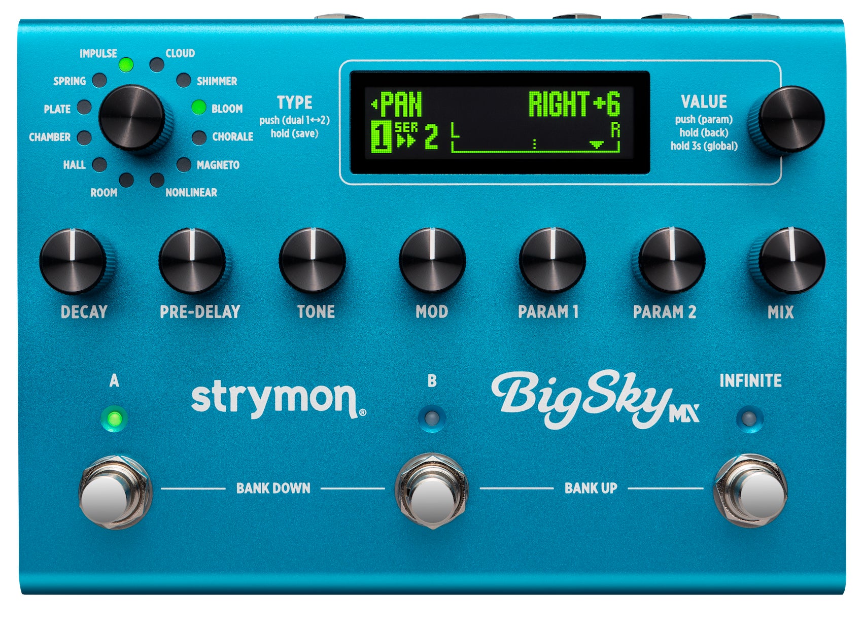 次世代リバーブワークステーション、StrymonからBigSky MXが登場