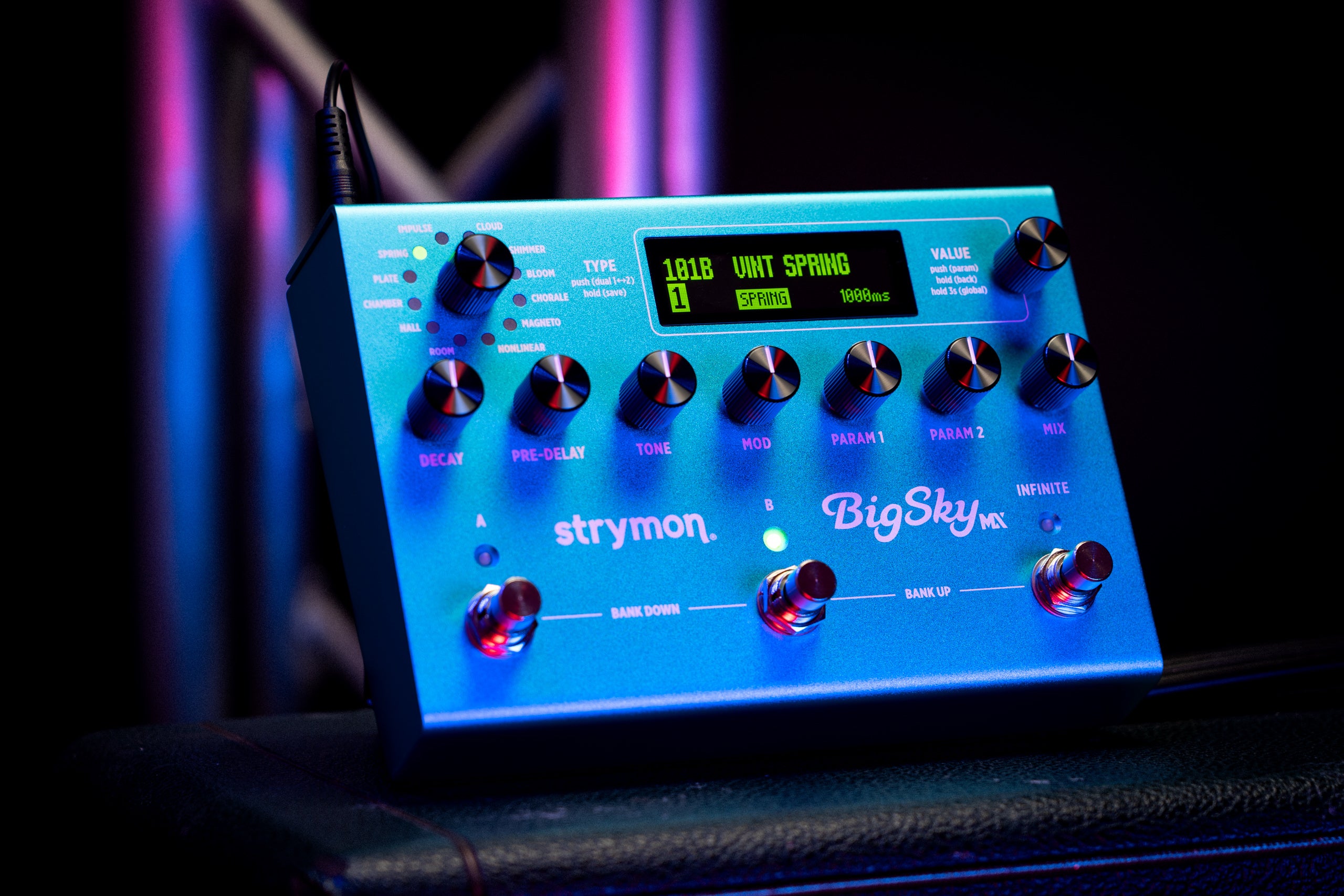 次世代リバーブワークステーション、StrymonからBigSky MXが登場