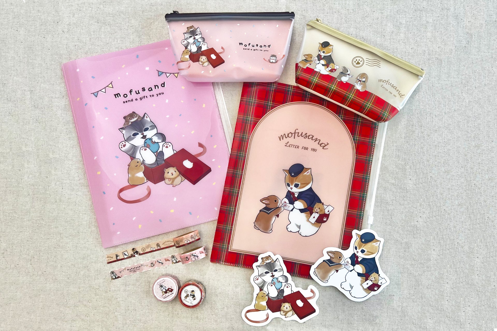 もふにゃんこ文具 第2弾』の販売開始 | 株式会社郵便局物販サービスの