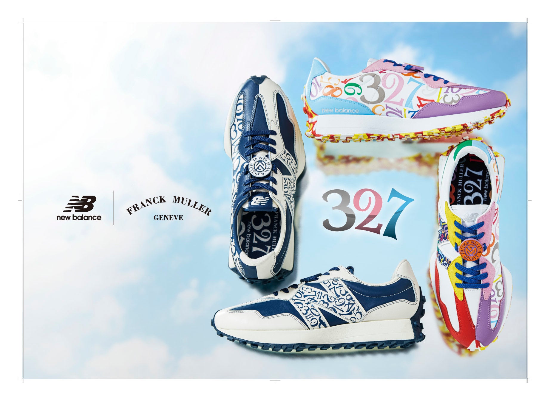 New Balance×Franck Muller コラボモデル第3弾 昨年、販売した「MS327