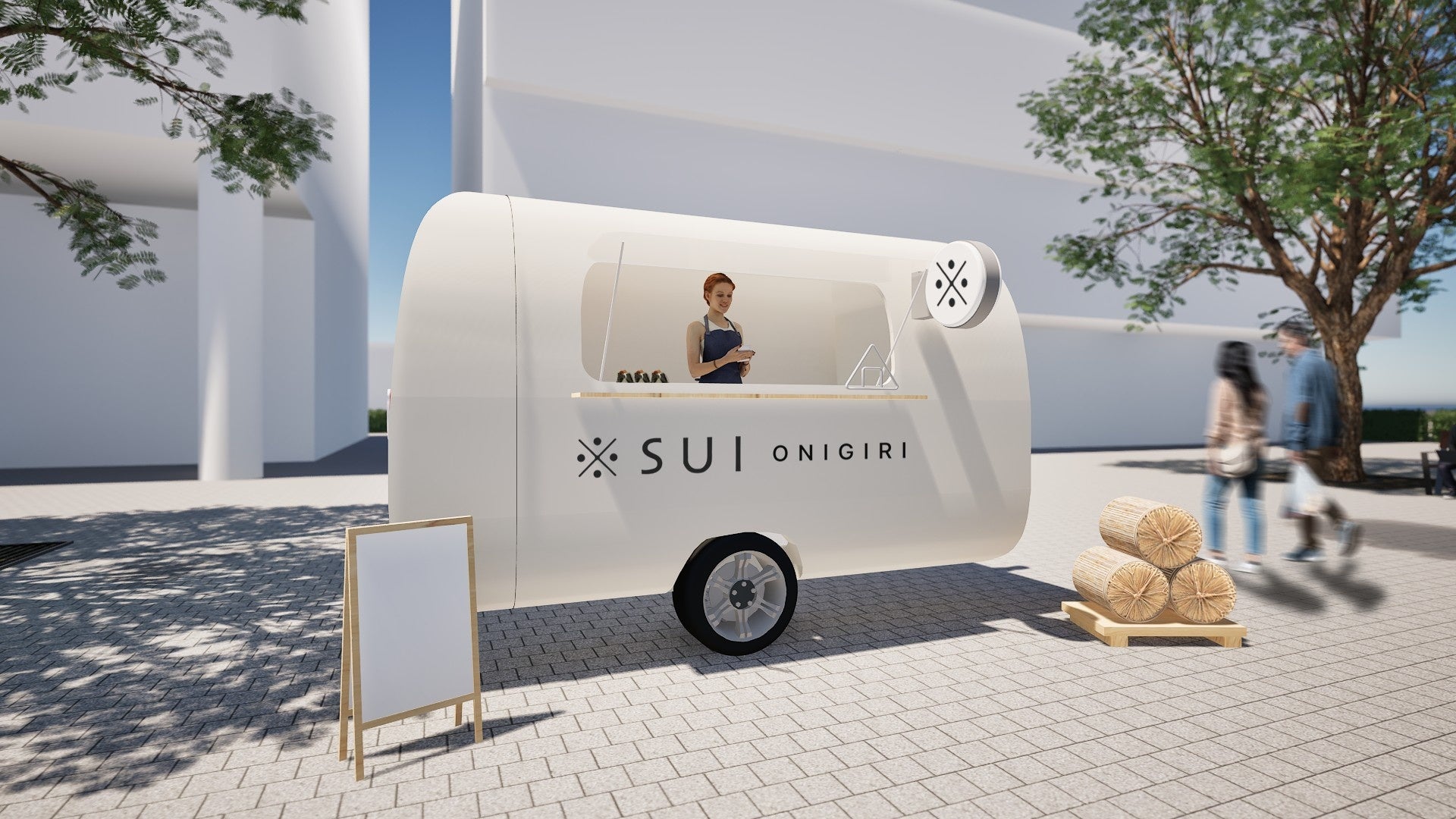 発酵」がコンセプトのおにぎり専門フードトラック店舗「ONIGIRI SUI