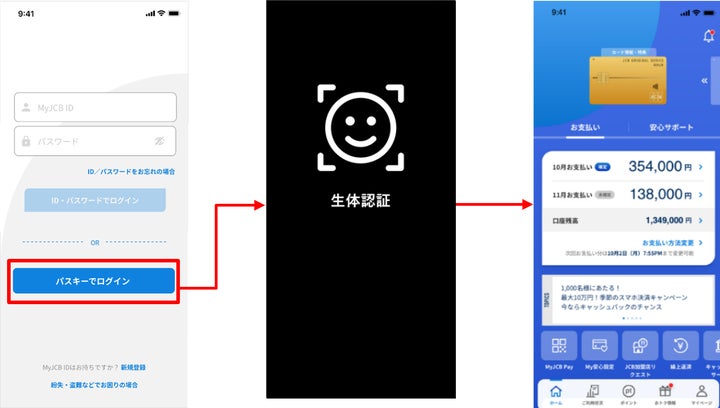 会員専用WEBサービス「MyJCB」にパスキー導入！ | 株式会社
