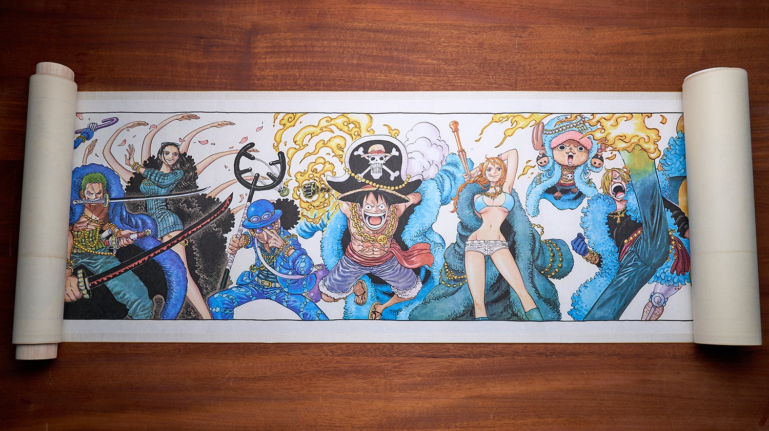 尾田栄一郎「ONE PIECE/ The Scroll」展を、集英社マンガアート