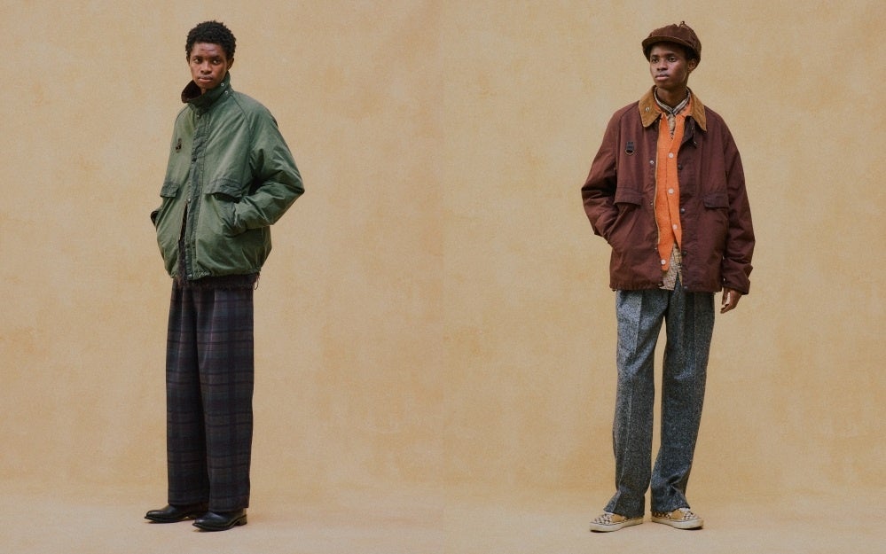 Barbour ×JOURNAL STANDARDより洗い加工を施した別注「SPEY JACKET」が