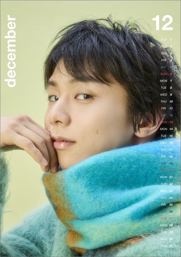 2026年版 羽生結弦 カレンダー】中面デザインを初公開！！ | BUZZチケ