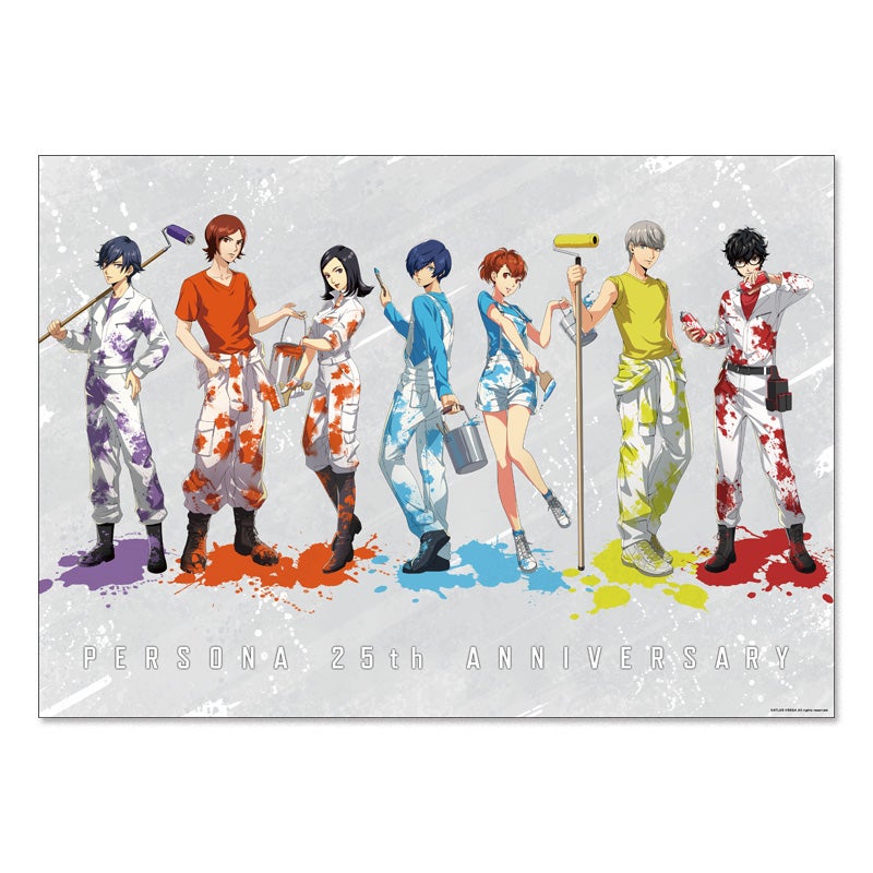 アニメイト限定、ペルソナ25周年記念描き下ろしイラストグッズ販売決定