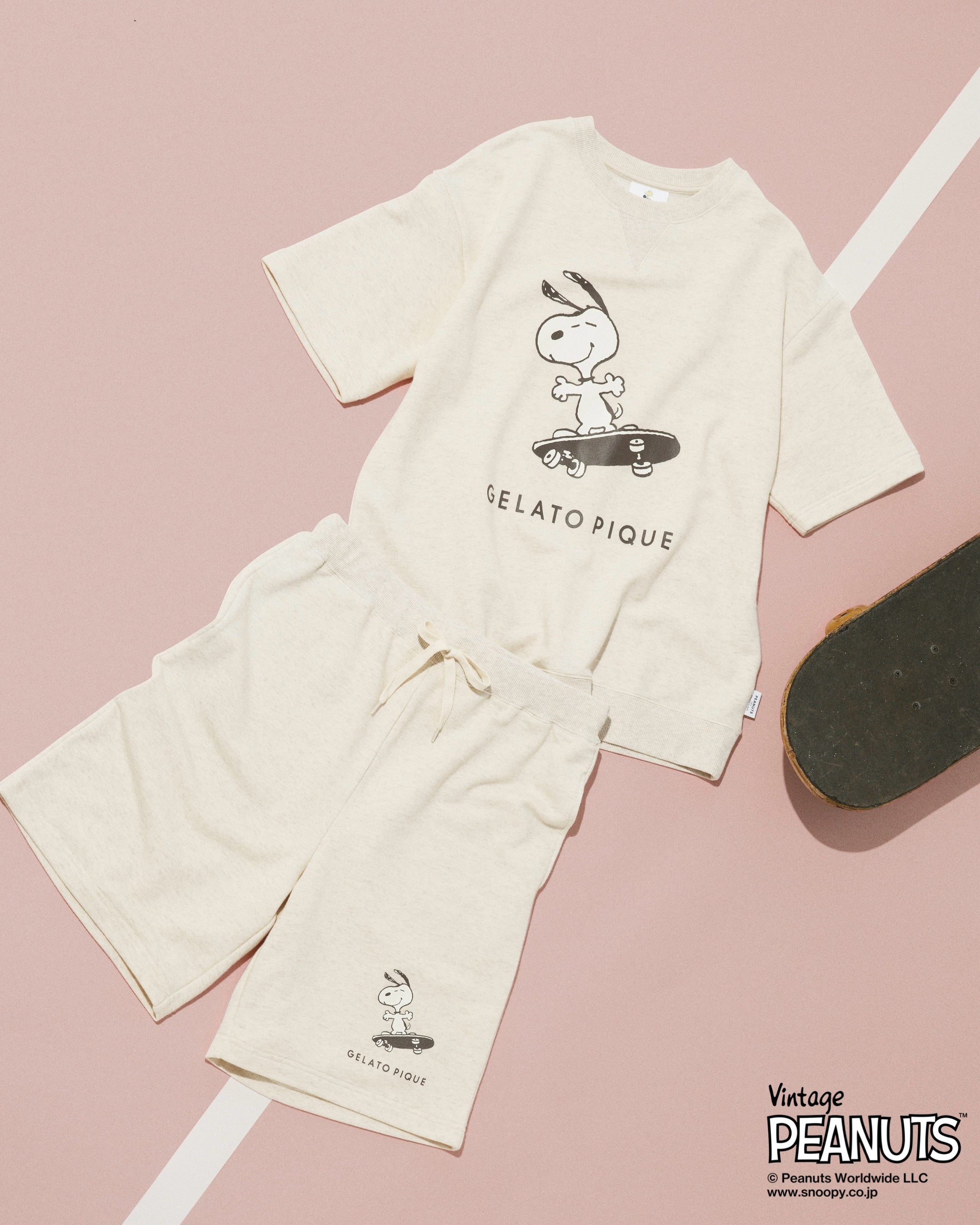 gelato pique（ジェラート ピケ）」【PEANUTS meets GELATO PIQUE