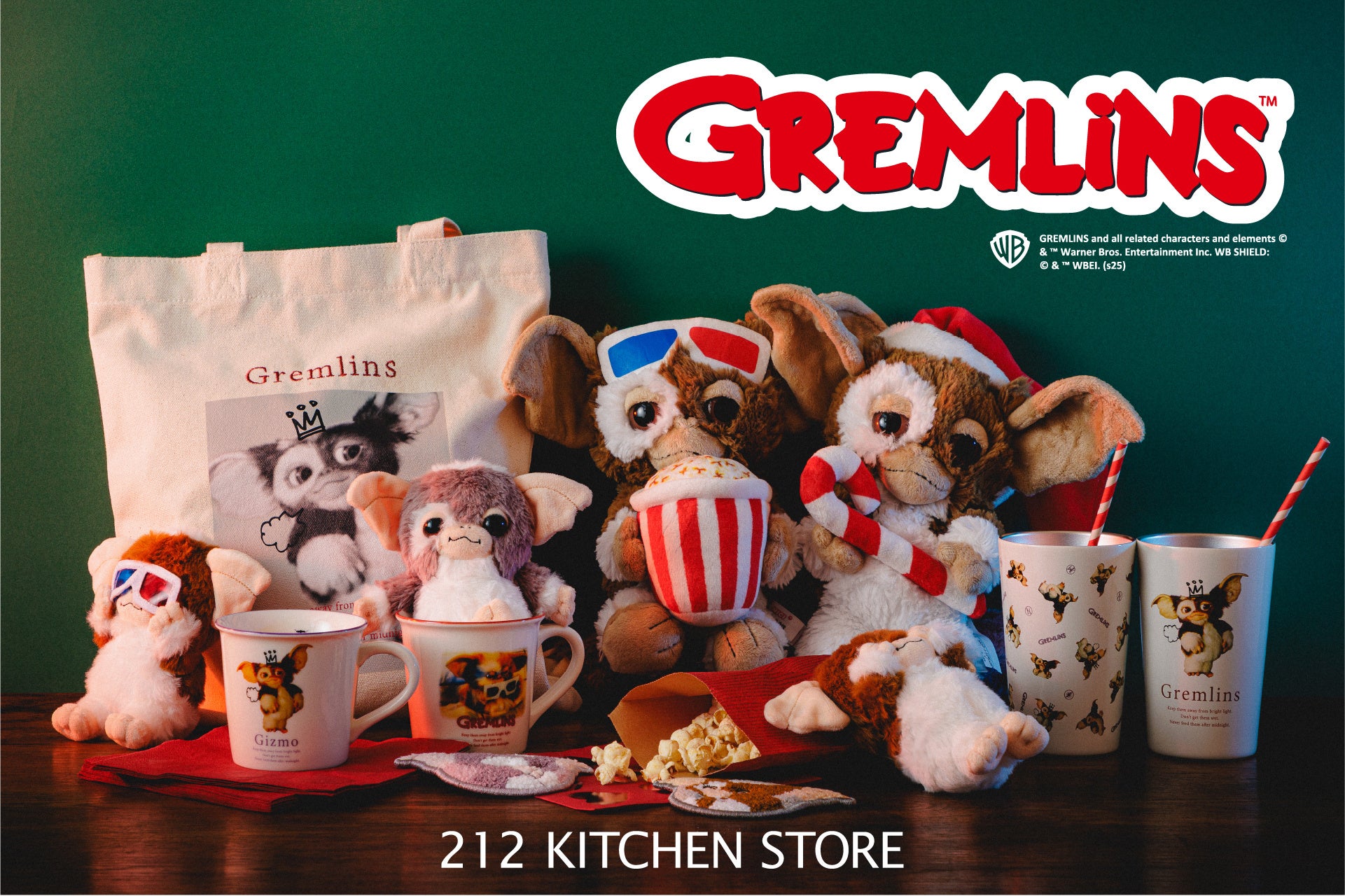 212 KITCHEN STORE】映画『グレムリン』限定コラボグッズが大集合！10